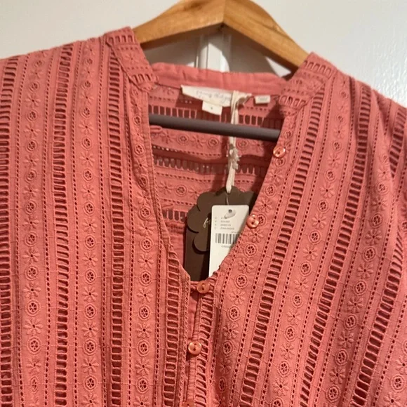 Anthropologie - Forever That Girl Eyelet Mini Dress - Picture 8 of 15